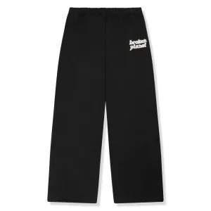 Broken Planet Straight Leg Midnight Black Sweatpants