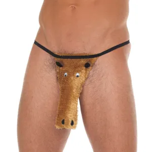 Brown Horse Novelty GString