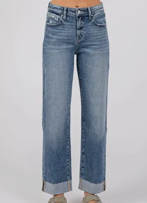 Cass High Rise Baggy Straight Jeans