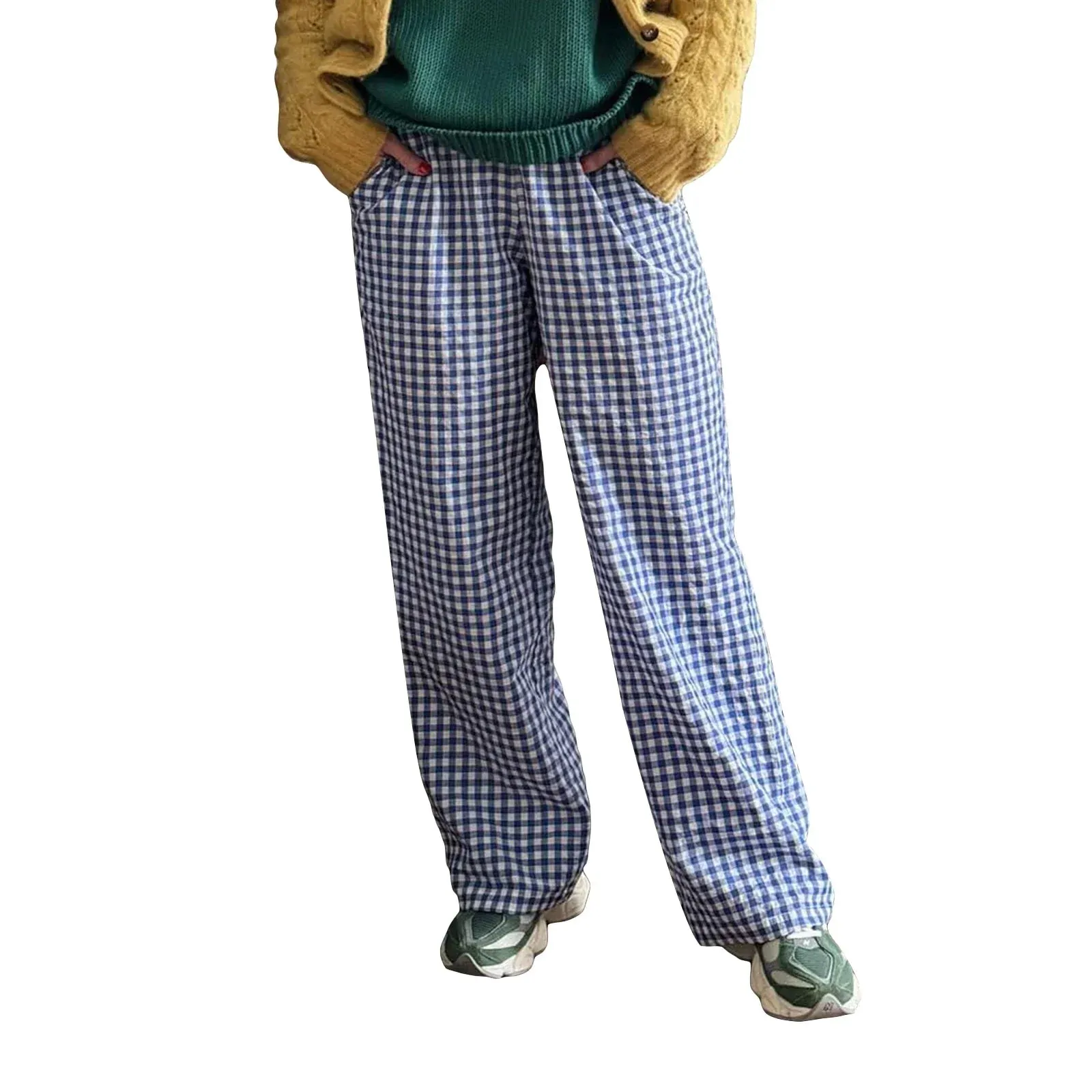 Drawstring Pajama Comfy Wide Leg Lounge Y2K Pants