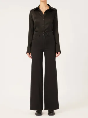 Hepburn Wide Leg - Jet Black