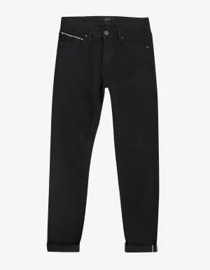 Iggy Skinny Black Selvedge Jeans