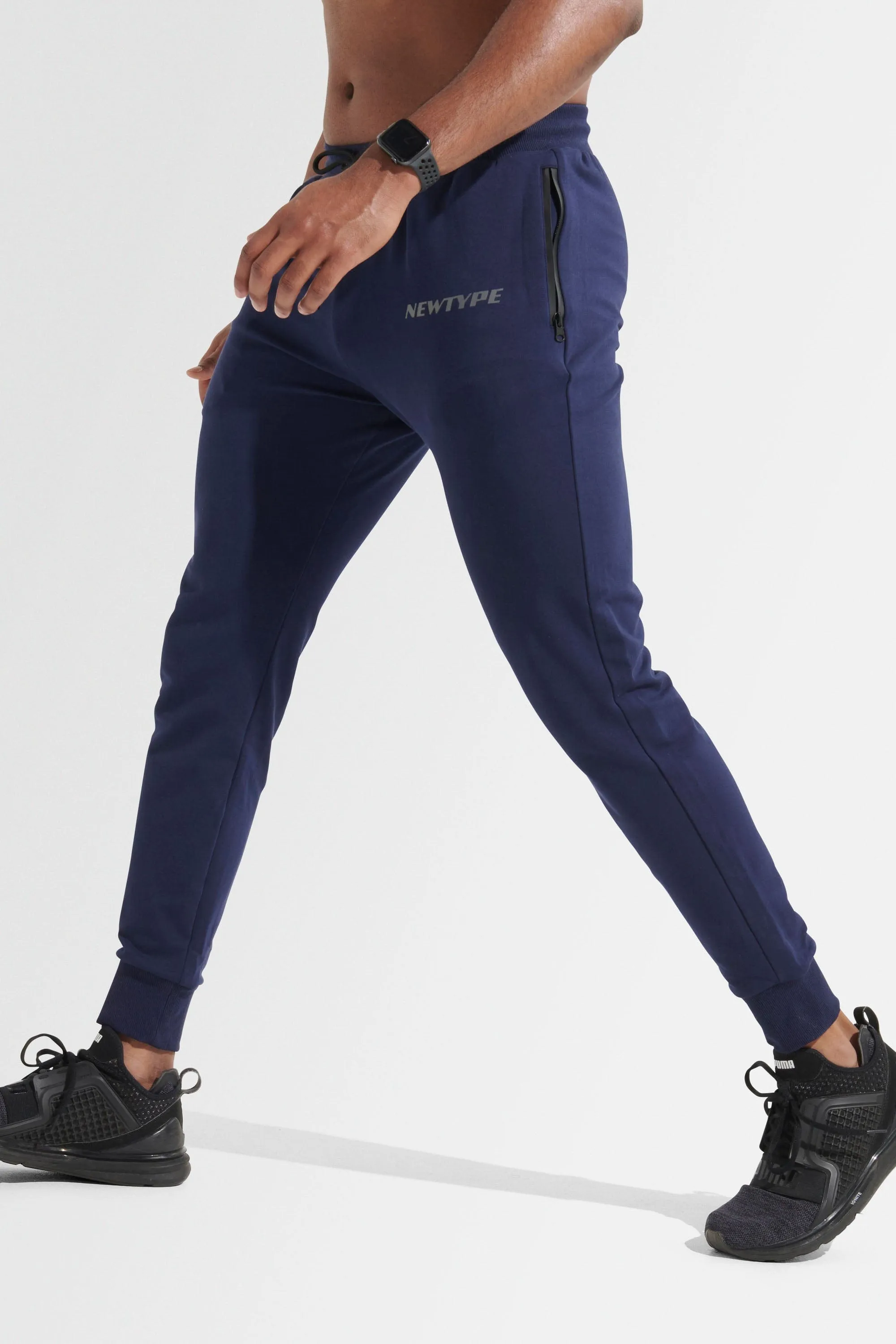 Intrepid Athlete Inside Track Pant - Navy