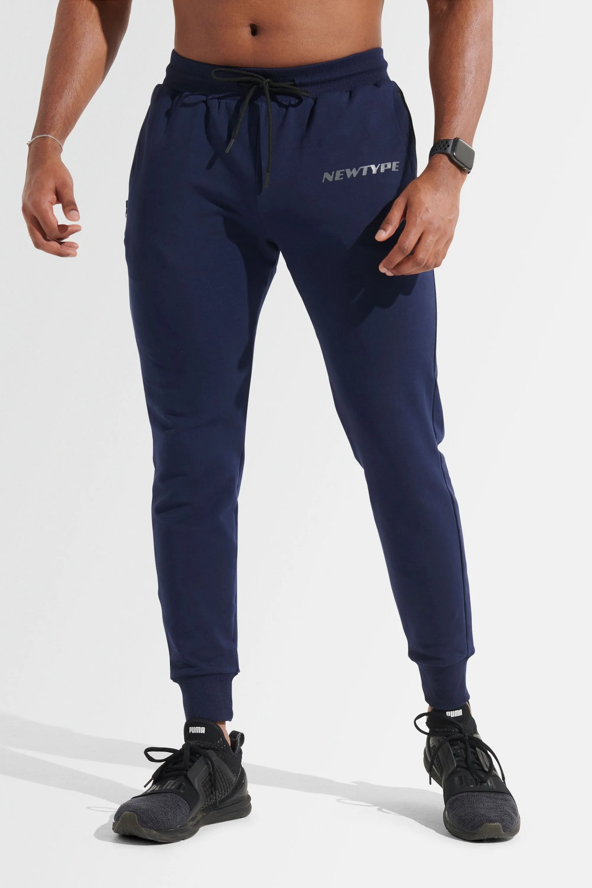 Intrepid Athlete Inside Track Pant - Navy