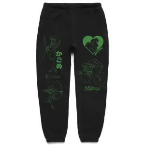 INUYASHA KAGOME SWEATPANTS (BLACK)