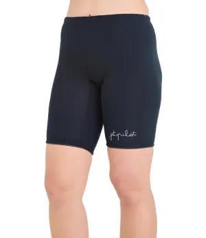 Jetpilot Pacer Ladies Neo Shorts 9" (2025) - Black