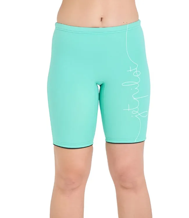 Jetpilot Pacer Ladies Neo Shorts 9" (2025) - Teal