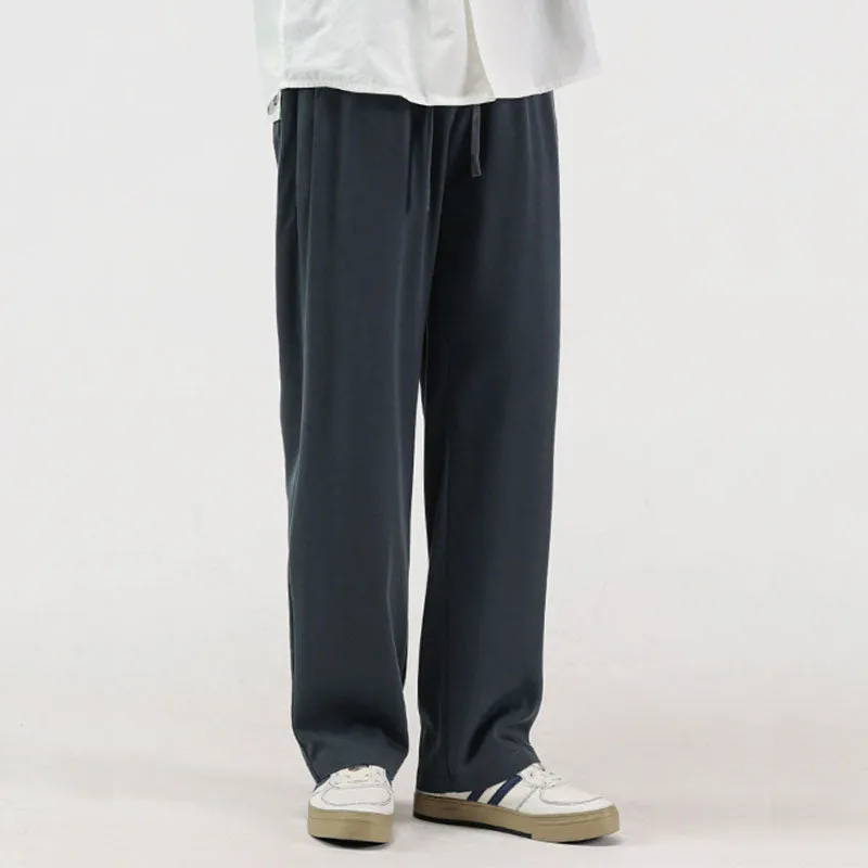 Men's American Casual Loose Drape Straight Leg Pants