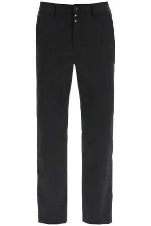 Mm6 maison margiela stretch wool blend tailored trousers