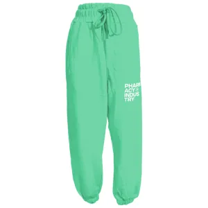 Pharmacy Industry Chic Drawstring Sweatpants in Lush Green