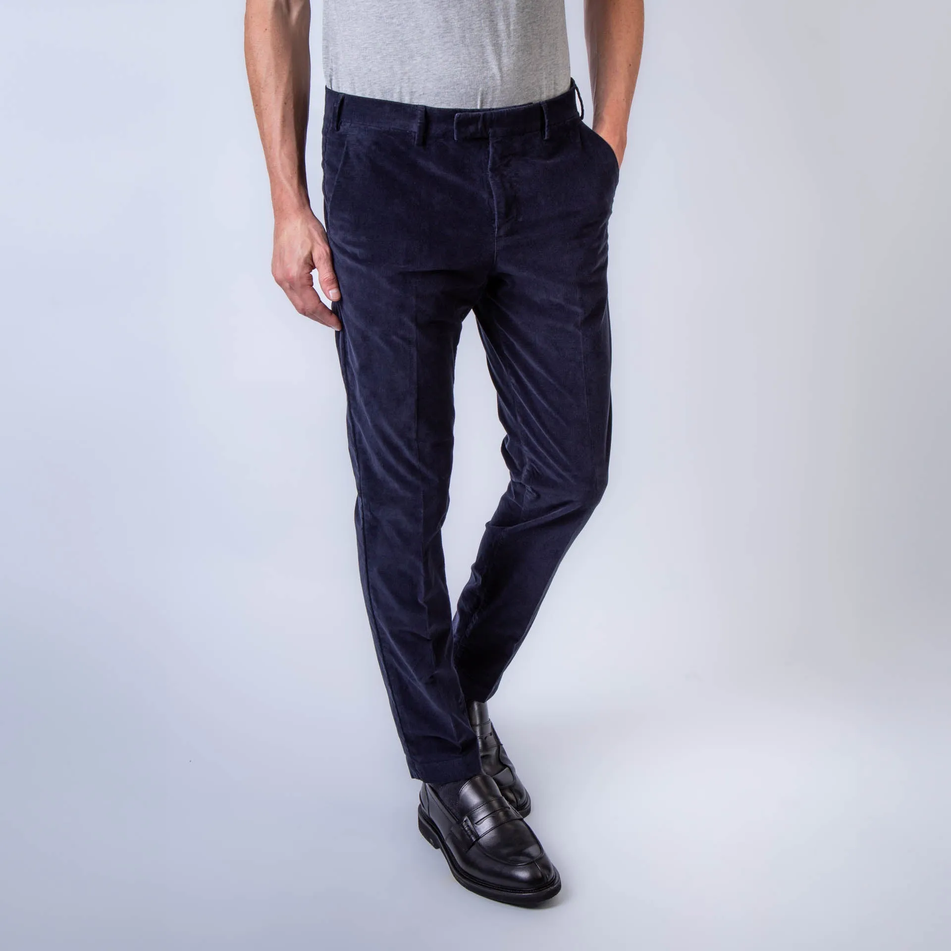 PT TORINO TROUSERS ATMAZ00CL1-TU90 Y384 BLUE