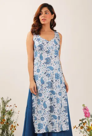 Serena Floral Chintz Straight Kurta