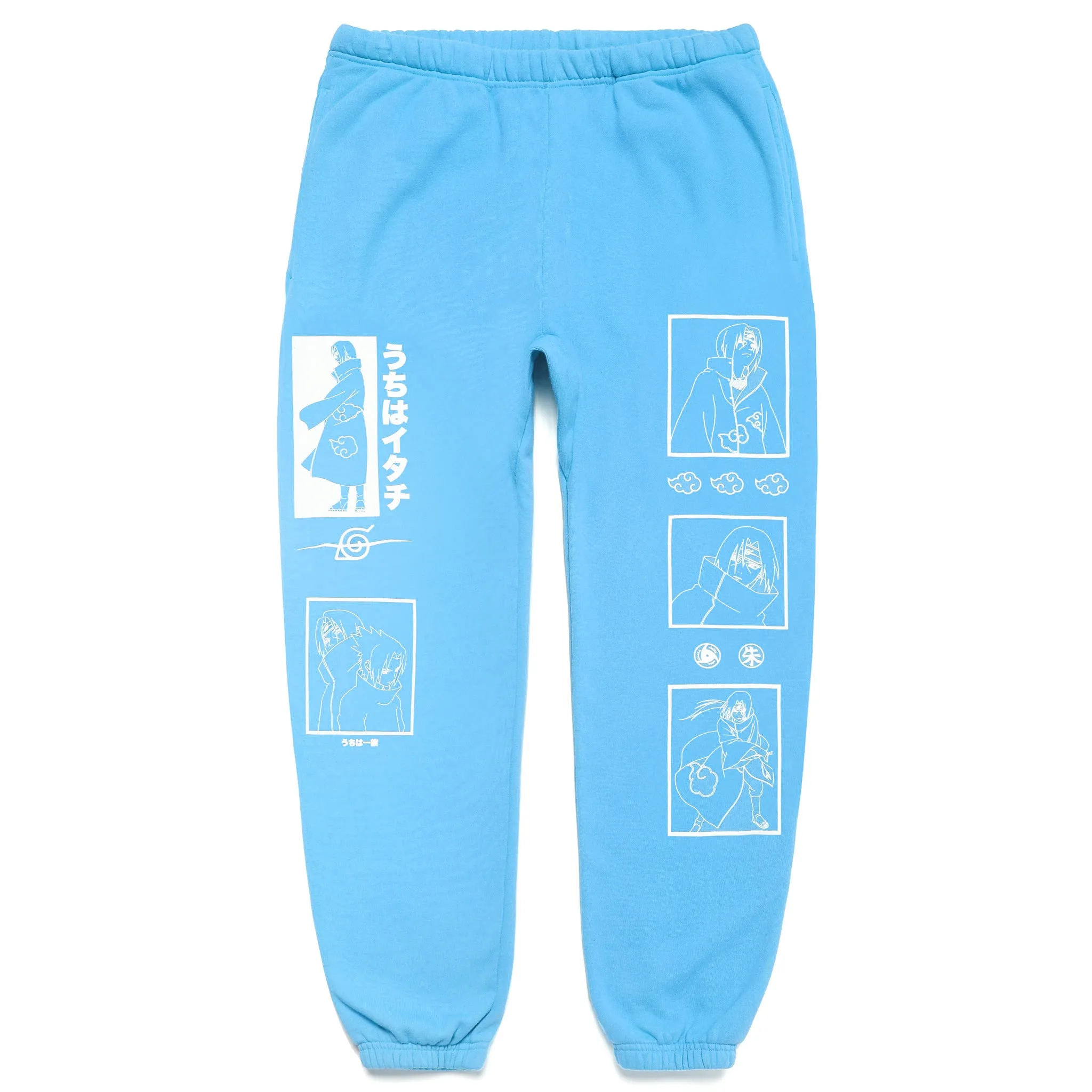 SHIPPUDEN ITACHI SWEAT PANTS (POWDER BLUE)