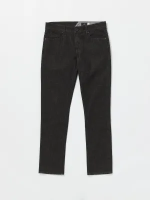 V 2X4 Skinny Fit Stretch Jeans - Black