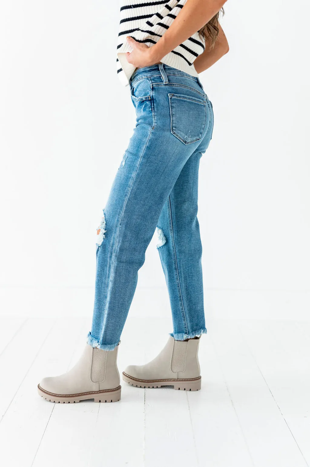 Walker Wide Leg Jeans