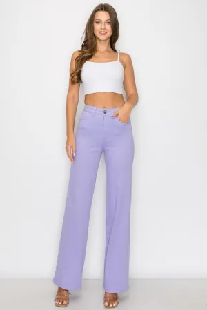 Wide Leg Jeans Lilac